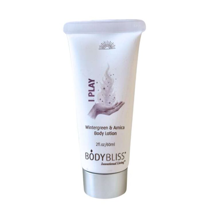 I play Wintergreen and Arnica body lotion.