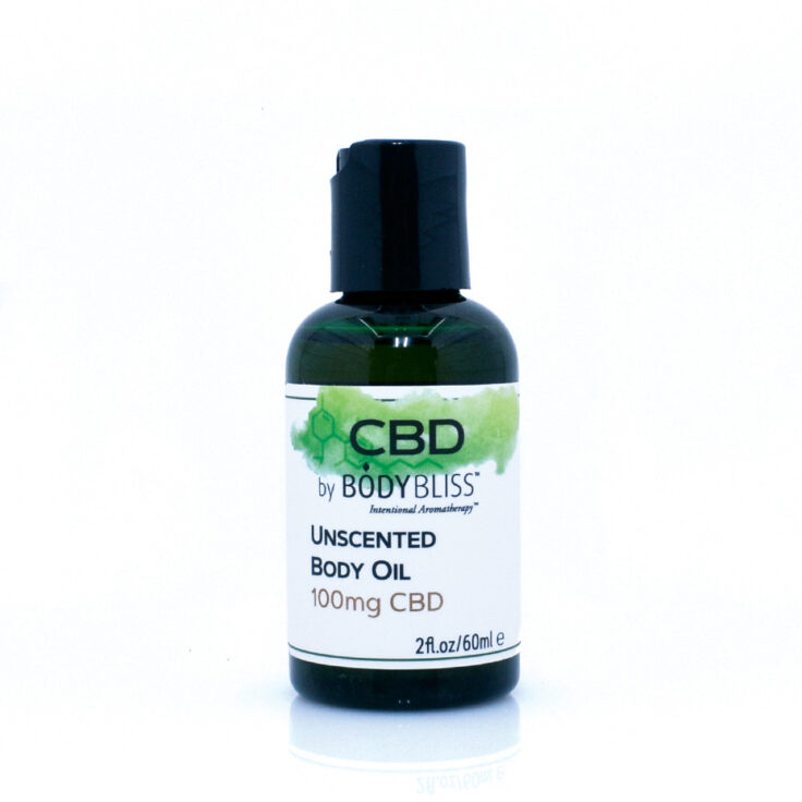 CBD Unscented Massage Oil