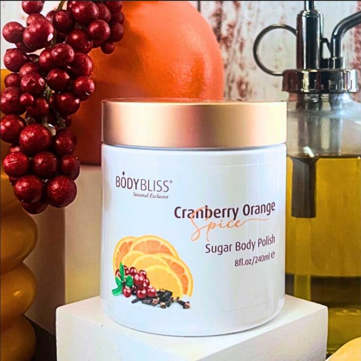 Cranberry Orange Spice Sugar Body Polish