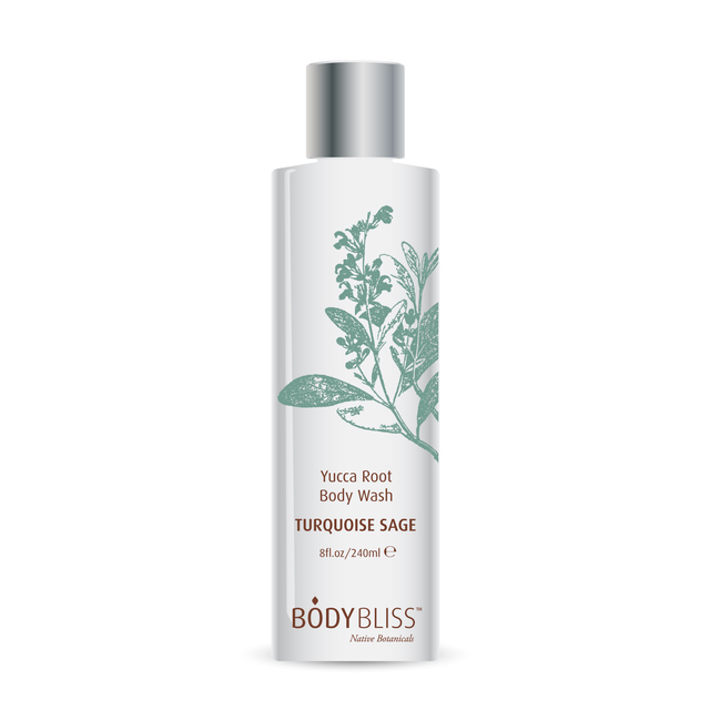 Turquoise Sage & Yucca Root Body Wash